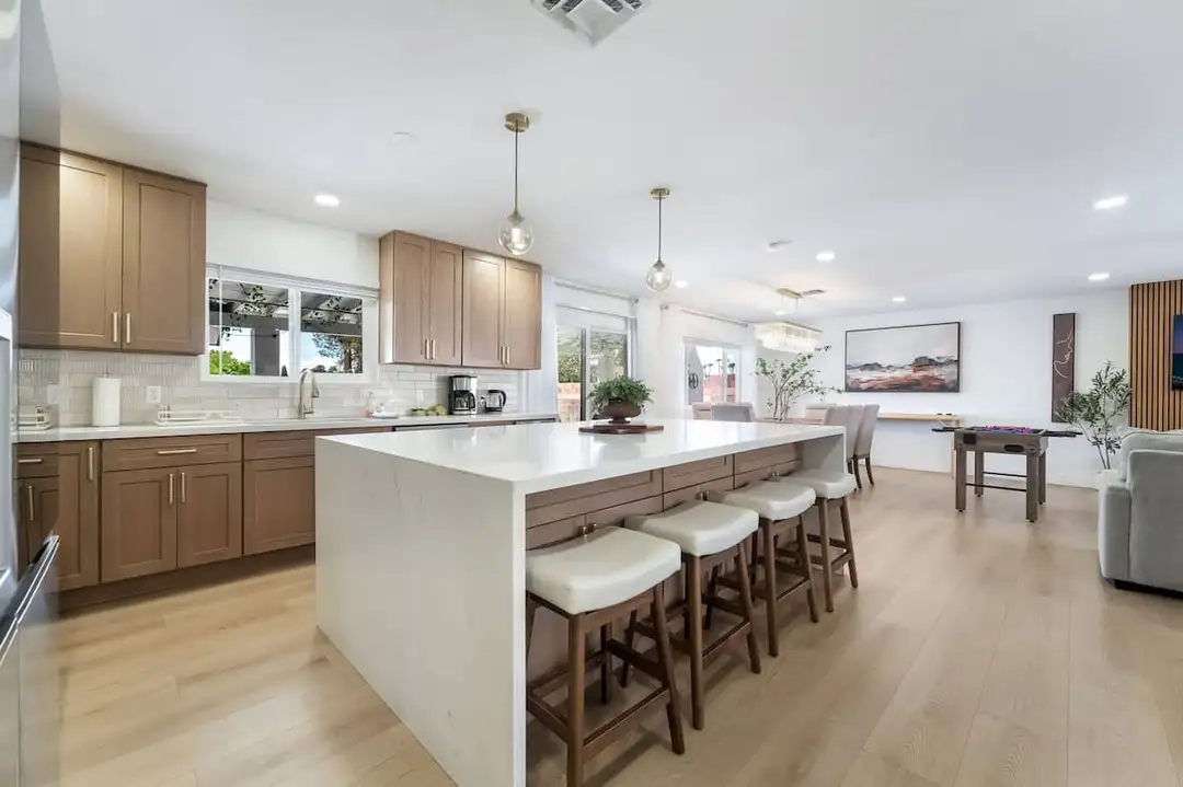 Modern kitchen with an island